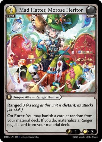 |GA07|<1st>[DTR-EN-075](R) Mad Hatter, Morose Heritor {Foil}