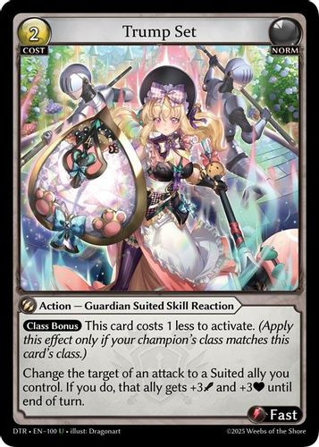 |GA07|<1st>[DTR-EN-100](U) Trump Set {Foil}