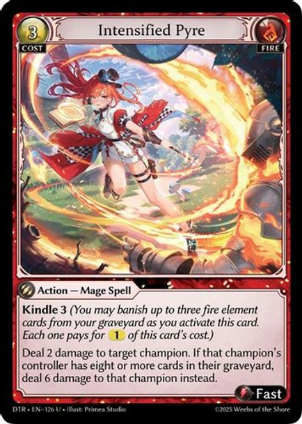 |GA07|<1st>[DTR-EN-126](U) Intensified Pyre {Foil}