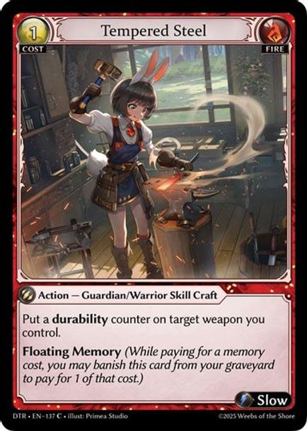 |GA07|<1st>[DTR-EN-137](C) Tempered Steel {Foil}