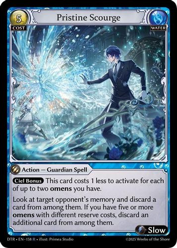 |GA07|<1st>[DTR-EN-158](R) Pristine Scourge {Foil}