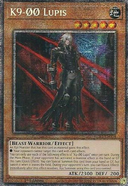 [JUSH-EN034] K9-00 Lupis (Starlight Rare)<1st>
