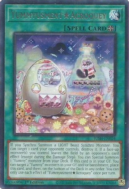 [JUSH-EN024] YummyusmentAcroquey (Rare)<1st>