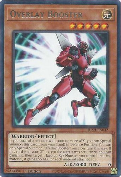 [JUSH-EN042] Overlay Booster (Rare)<1st>