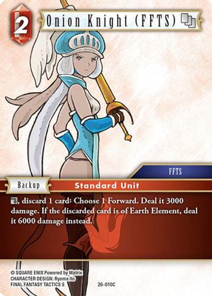[26-010](C) Onion Knight (FFTS) (Foil)
