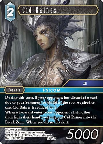 [26-031](H) Cid Raines (Foil)