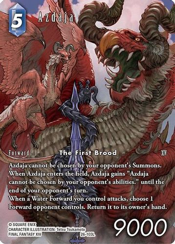 [26-103](L) Azdaja (Full Art) (Foil)