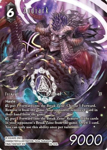 [26-123](L) Zodiark (Full Art) (Foil)