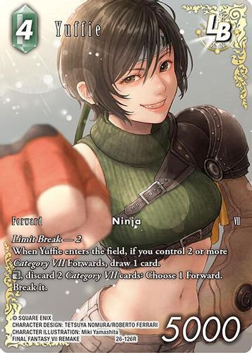 [26-126](R) Yuffie (Full Art) (Foil)