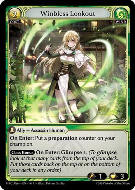 |GA04|<Alt>[MRC-EN-194](U) Winbless Lookout {Foil}