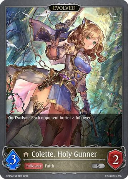 [GFD02-053EN](S) Colette, Holy Gunner (Evolved)