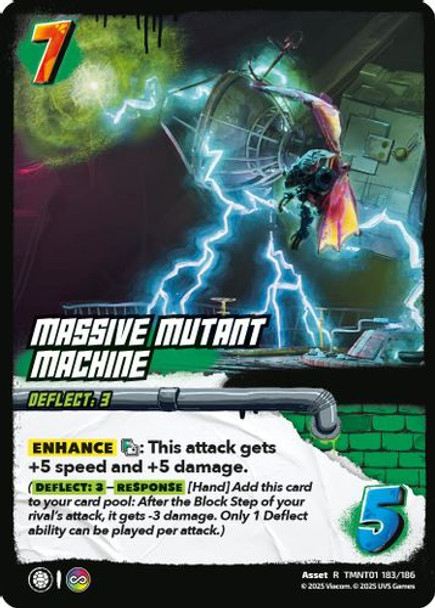 [TMNT01-183/186](R) Massive Mutant Machine (Foil)