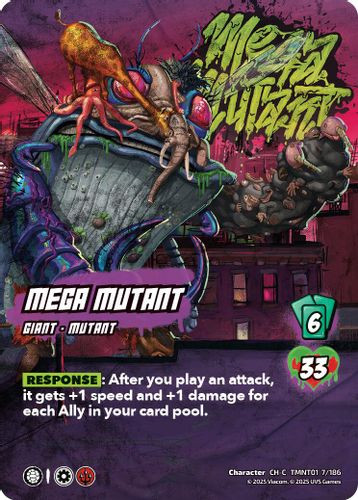 [TMNT01-007/186](CH-C) Mega Mutant