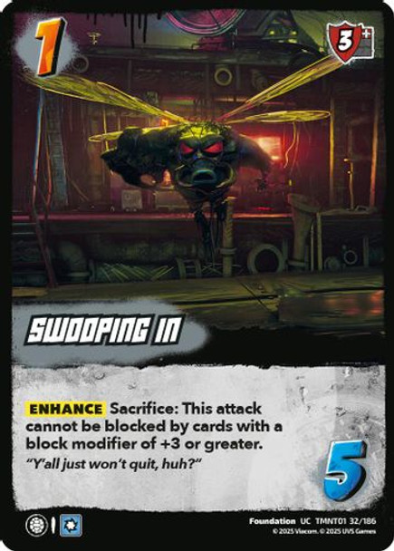 [TMNT01-032/186](UC) Swooping In