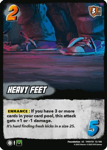 [TMNT01-073/186](UC) Heavy Feet
