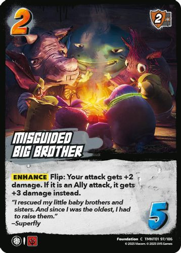 [TMNT01-097/186](C) Misguided Big Brother