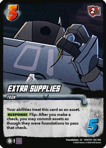 [TMNT01-156/186](UC) Extra Supplies
