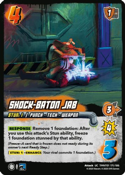 [TMNT01-171/186](UC) Shock-Baton Jab