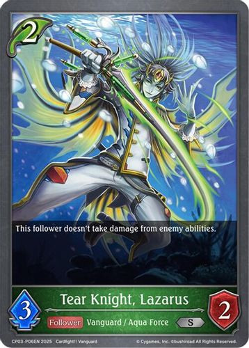 [CP03-P06EN](PS) Tear Knight, Lazarus (Premium Foil)