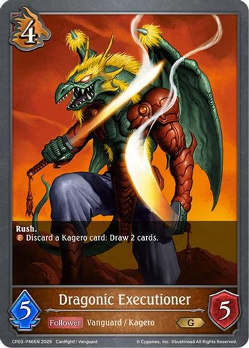 [CP03-P46EN](PG) Dragonic Executioner (Premium Foil)