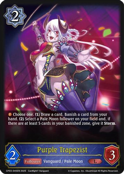 [CP03-045EN](L) Purple Trapezist