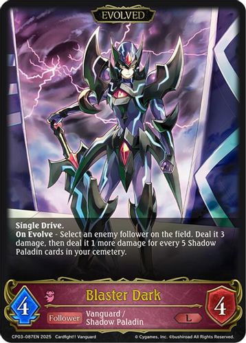 [CP03-087EN](L) Blaster Dark (Evolved)