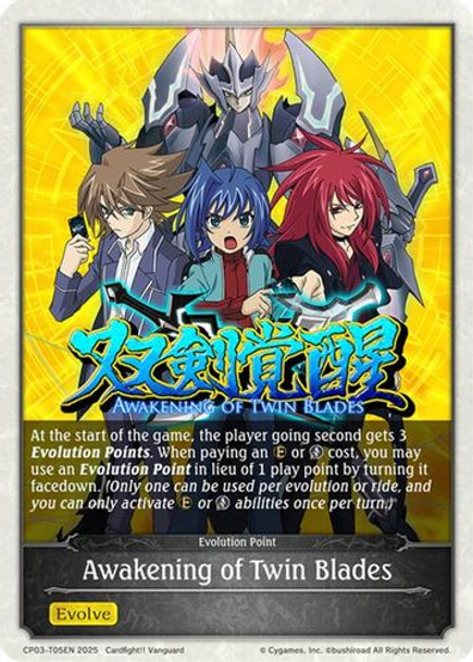 [CP03-T05EN](T) Awakening of Twin Blades (Token)