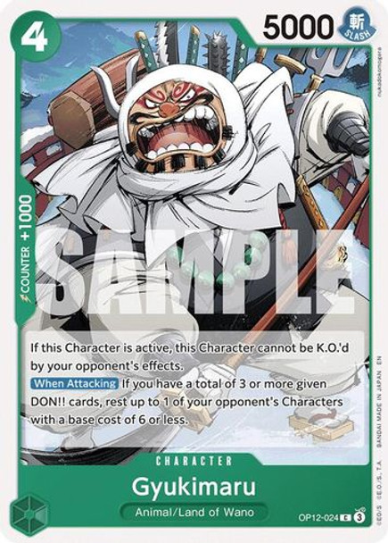 [OP12-024](C) Gyukimaru