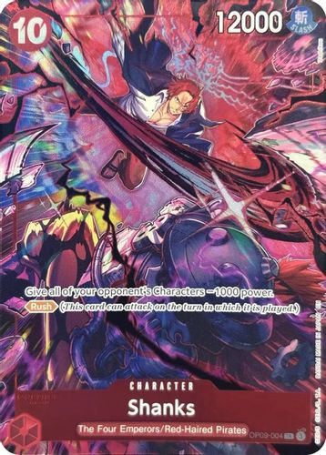 OP09-004] Shanks (ENG 2nd Anniversary Set) (Foil) - Grand J Games