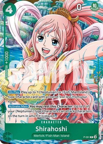 [P-091] Shirahoshi (Event Pack Vol. 7) (Foil)