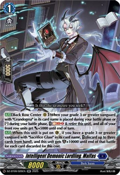 [DZ-BT09/026EN](RR) Intelligent Demonic Lordling, Malfas