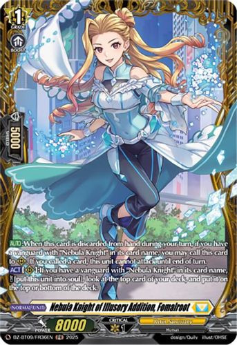 [DZ-BT09/FR36EN](FR) Nebula Knight of Illusory Addition, Fomalroot (FR)