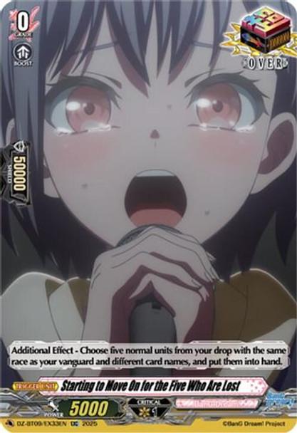 [DZ-BT09/EX33EN](EXC) Starting to Move On for the Five Who Are Lost