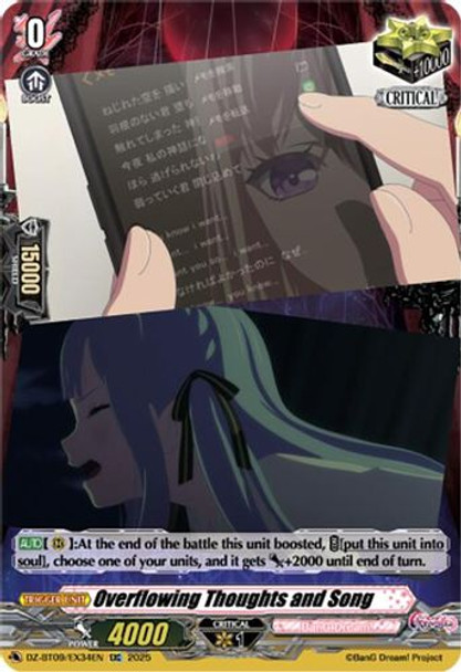 [DZ-BT09/EX34EN](EXC) Overflowing Thoughts and Song