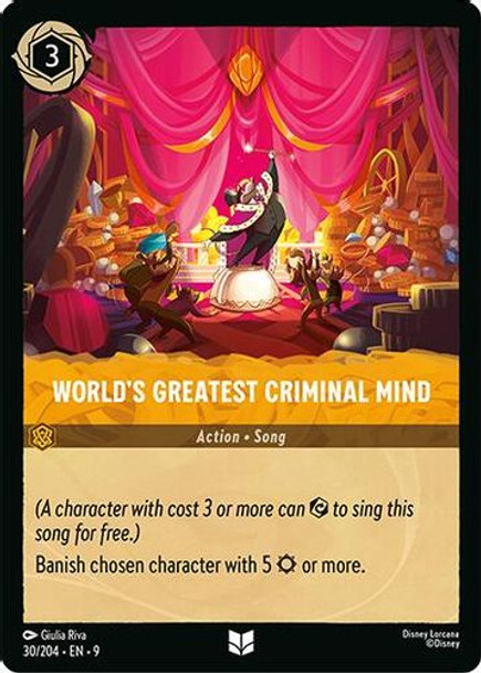 [LOR09-030/204](U) World's Greatest Criminal Mind