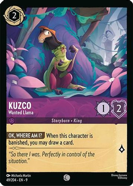 [LOR09-049/204](C) Kuzco - Wanted Llama