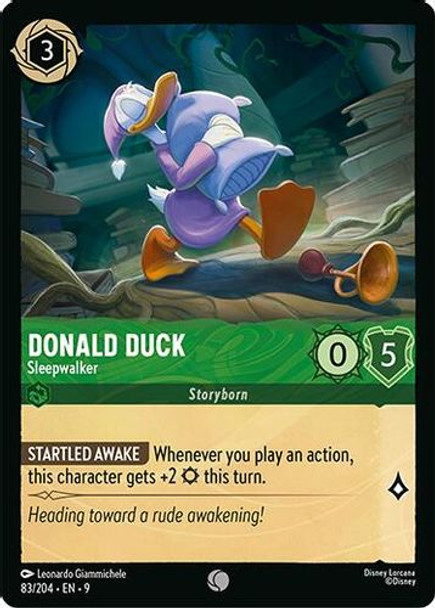[LOR09-083/204](C) Donald Duck - Sleepwalker