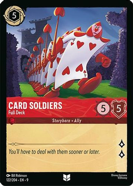 [LOR09-122/204](U) Card Soldiers - Full Deck