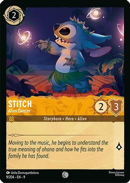 [LOR09-009/204](C) Stitch - Alien Dancer (Foil)