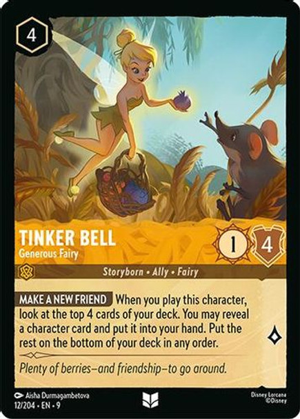 [LOR09-012/204](U) Tinker Bell - Generous Fairy (Foil)