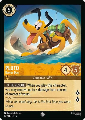 [LOR09-016/204](C) Pluto - Rescue Dog (Foil)