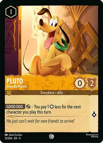 [LOR09-021/204](C) Pluto - Friendly Pooch (Foil)