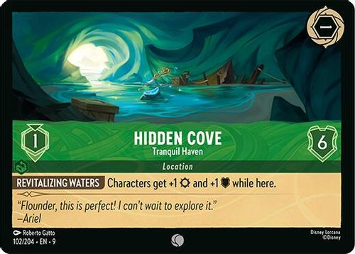 [LOR09-102/204](C) Hidden Cove - Tranquil Haven (Foil)
