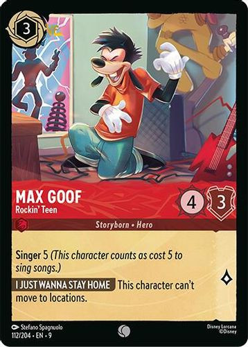 [LOR09-112/204](C) Max Goof - Rockin' Teen (Foil)