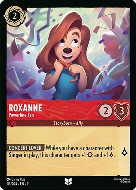 [LOR09-113/204](U) Roxanne - Powerline Fan (Foil)