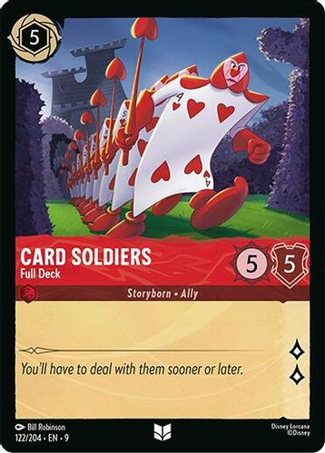 [LOR09-122/204](U) Card Soldiers - Full Deck (Foil)