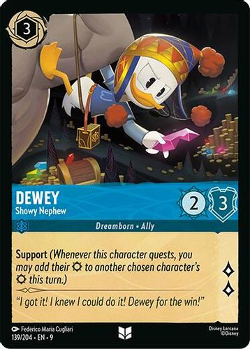 [LOR09-139/204](U) Dewey - Showy Nephew (Foil)