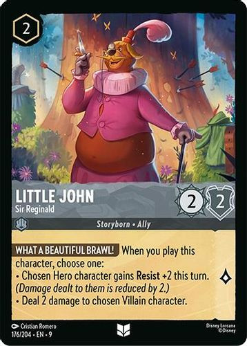 [LOR09-176/204](U) Little John - Sir Reginald (Foil)