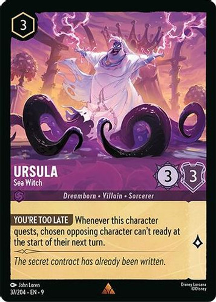 [LOR09-037/204](R) Ursula - Sea Witch
