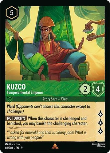 [LOR09-069/204](R) Kuzco - Temperamental Emperor